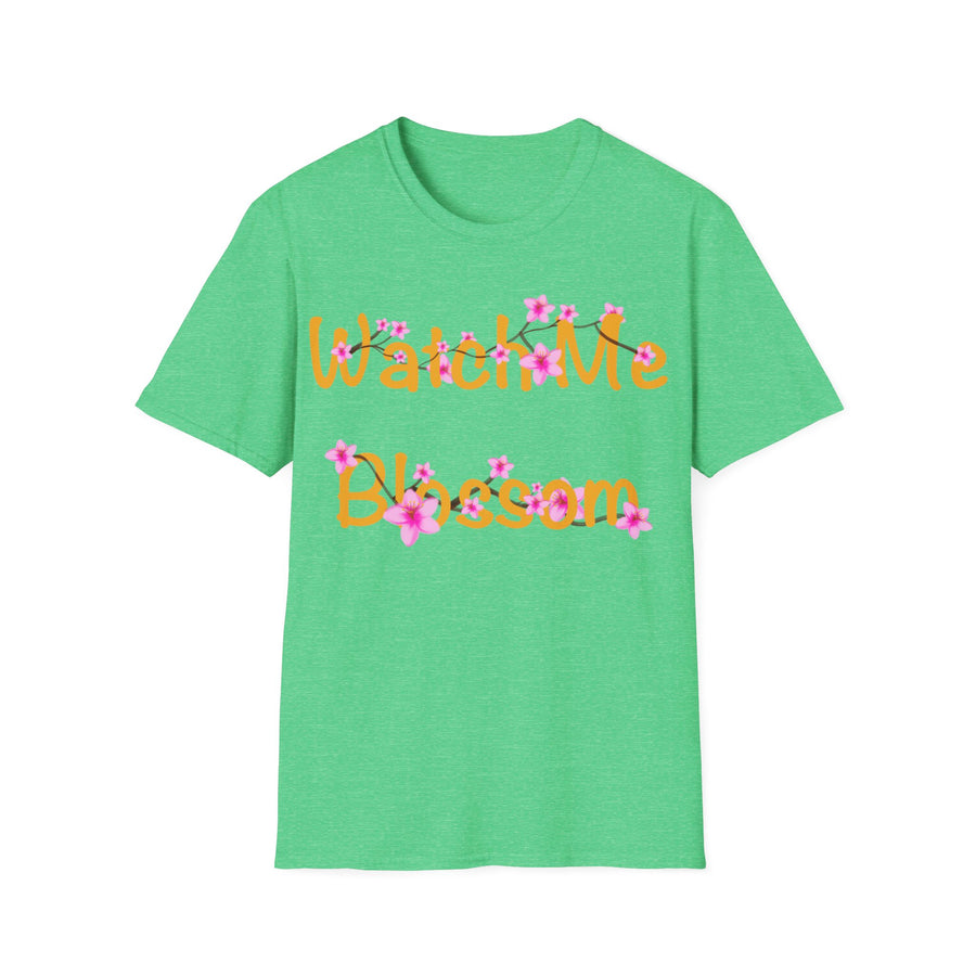 Watch Me Blossom Unisex Softstyle T-Shirt