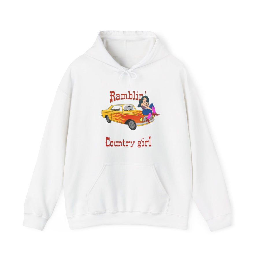 Ramblin Country Girl Unisex Heavy Blend™ Hooded Sweatshirt