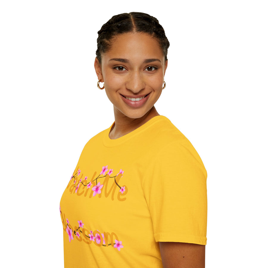 Watch Me Blossom Unisex Softstyle T-Shirt