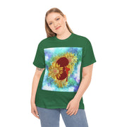 Floral Kidney Unisex Heavy Cotton Tee