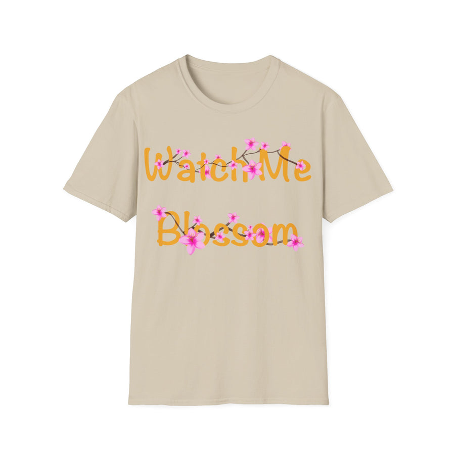 Watch Me Blossom Unisex Softstyle T-Shirt